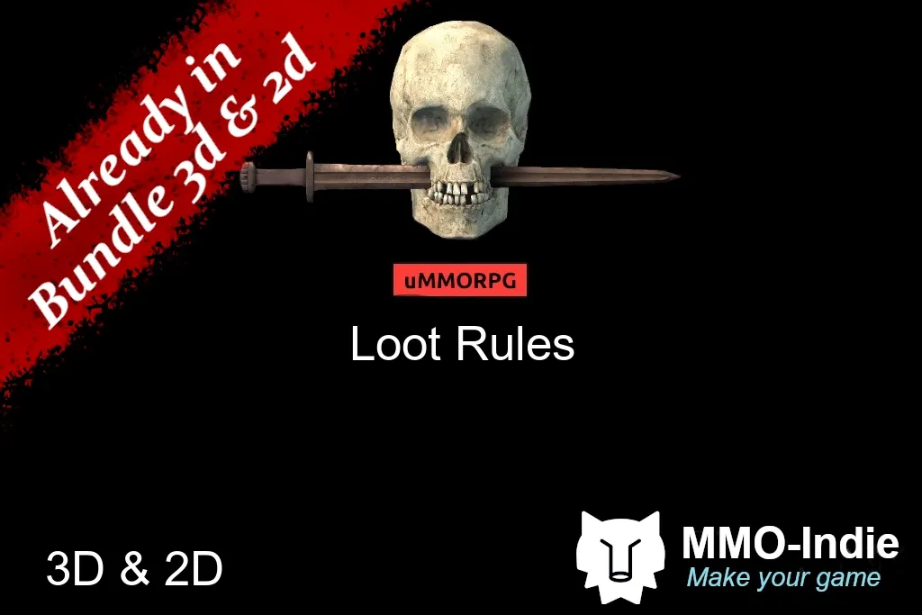 uMMORPG remastered Loot Rules