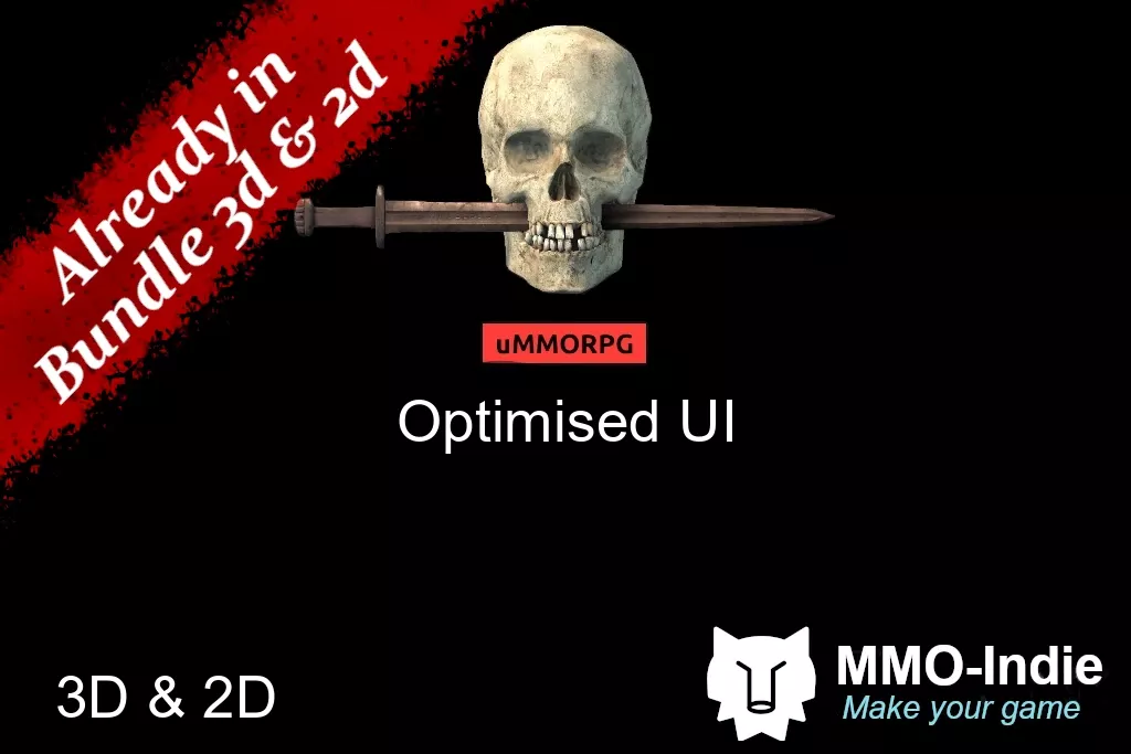 uMMORPG remastered Optimised UI