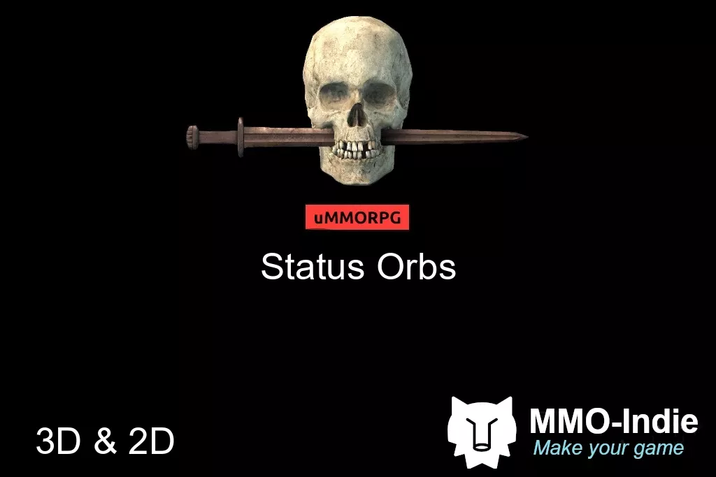 uMMORPG remastered Status Orbs