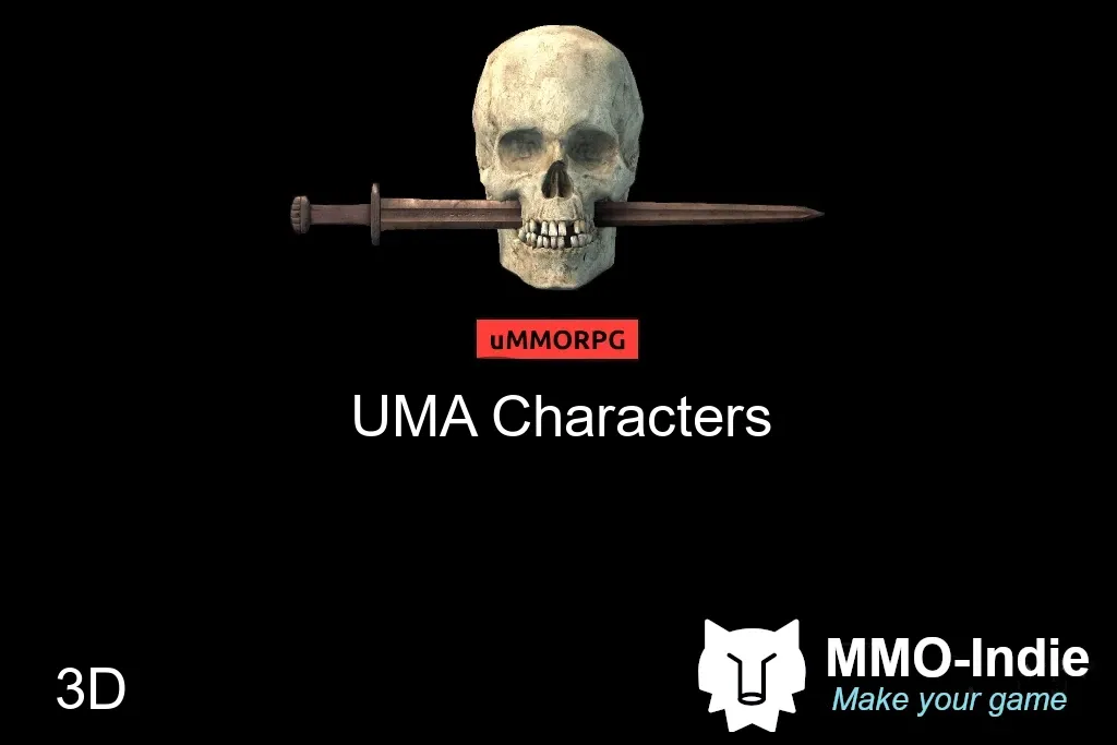 uMMORPG remastered UMA Characters